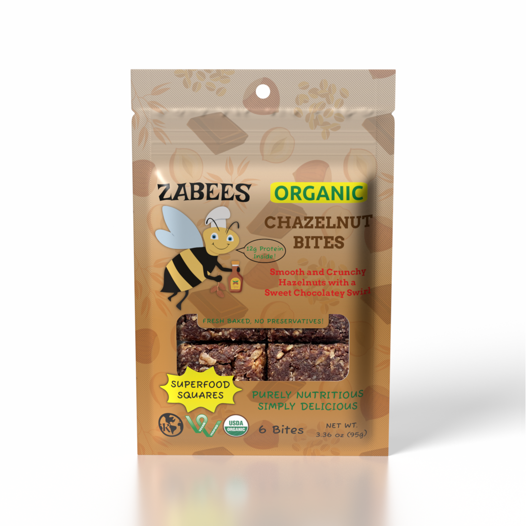 ORGANIC CHAZELNUT BITES – ZABEES