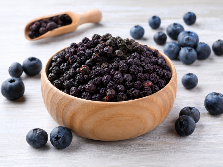 Organic Dried Blueberries