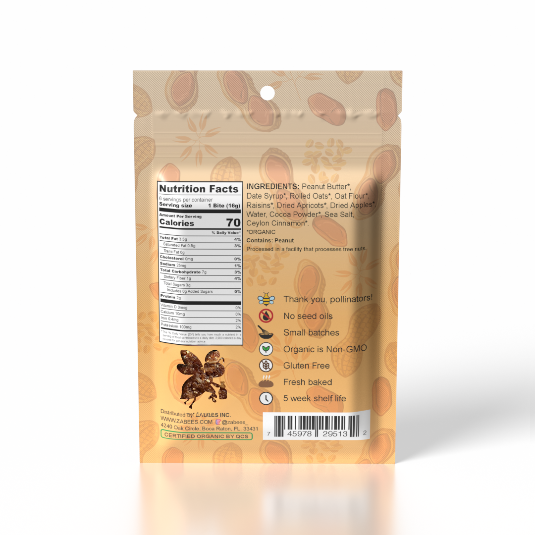 ORGANIC PB&D BITES